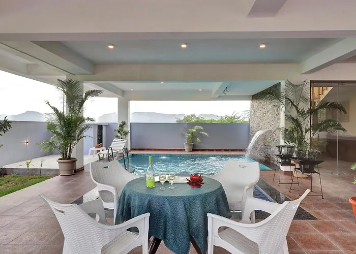 Stayvista'S Sylvara - Hill-View Villa With Private Pool, Jacuzzi & Games Room